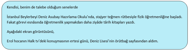 Tarih Uğrusu Bahriyeli Subaylar -1- Eski Tüfek Şükrü IRBIK